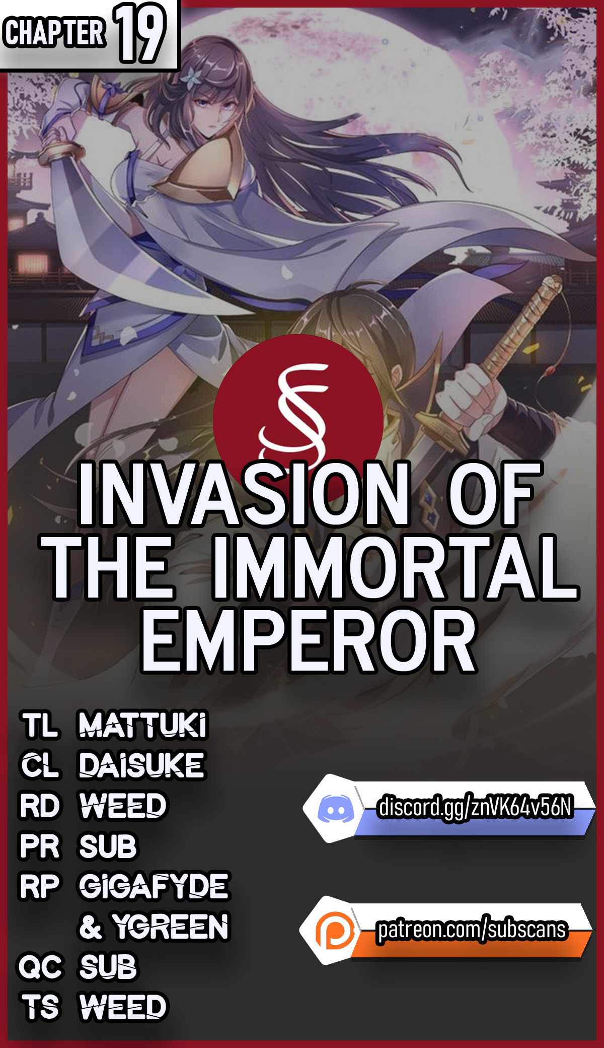 Invasion Of The Immortal Emperor Chapter 19 1